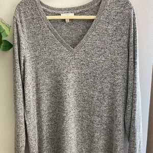LUCKY BRAND GREY PULLOVER SWEATER